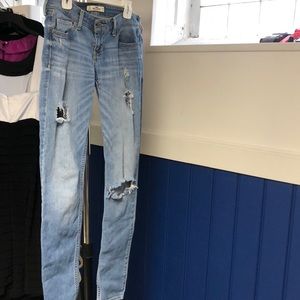 Hollister distressed jeans